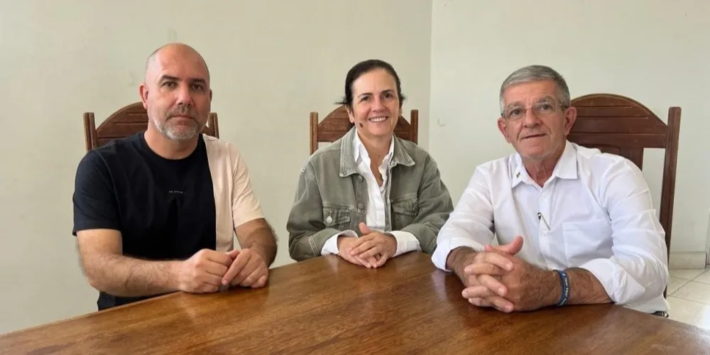 Jefferson Abreu, Rita Araújo e Eros Danilo Araújo destacam o projeto
