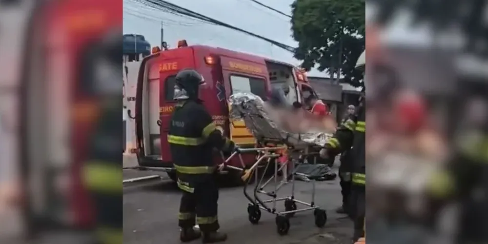 A explosão danificou dois cômodos da residência