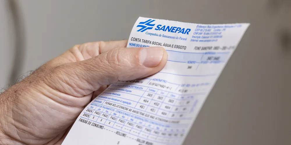 Os moradores de Ponta Grossa relataram o aumento expressivo da fatura de água em janeiro de 2026