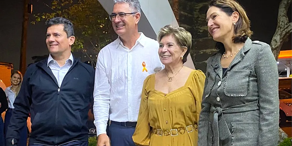 Sergio Moro, Julio Küller, Elizabeth Schmidt e Cristina Graeml