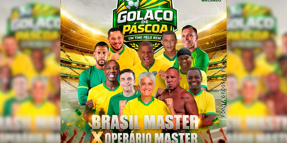 Evento reunirá vários ex-jogadores em amistoso no Germano Krüger