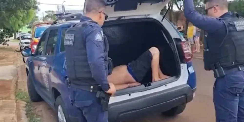 Homem de 48 anos foi preso após a agressão