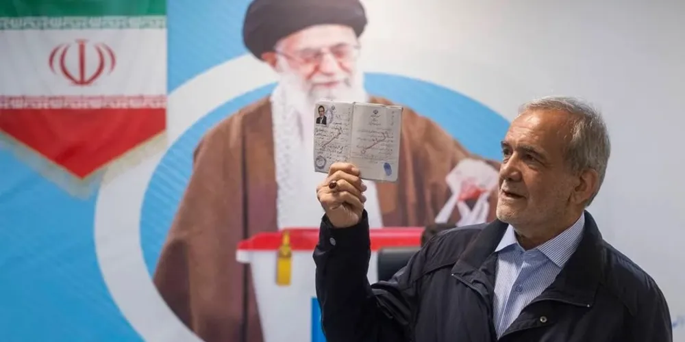 Presidente do Irã, Masoud Pezeshkian