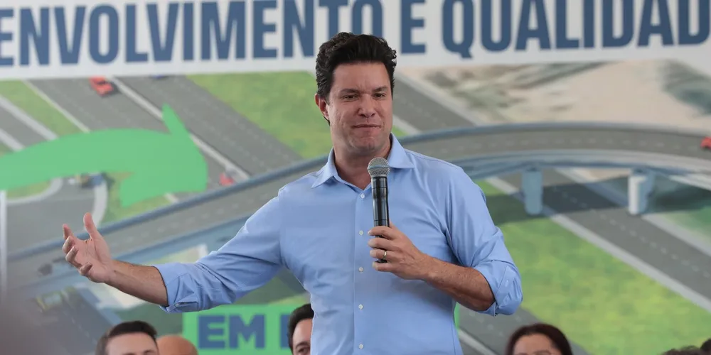 O secretário das Cidades do Paraná, Guto Silva