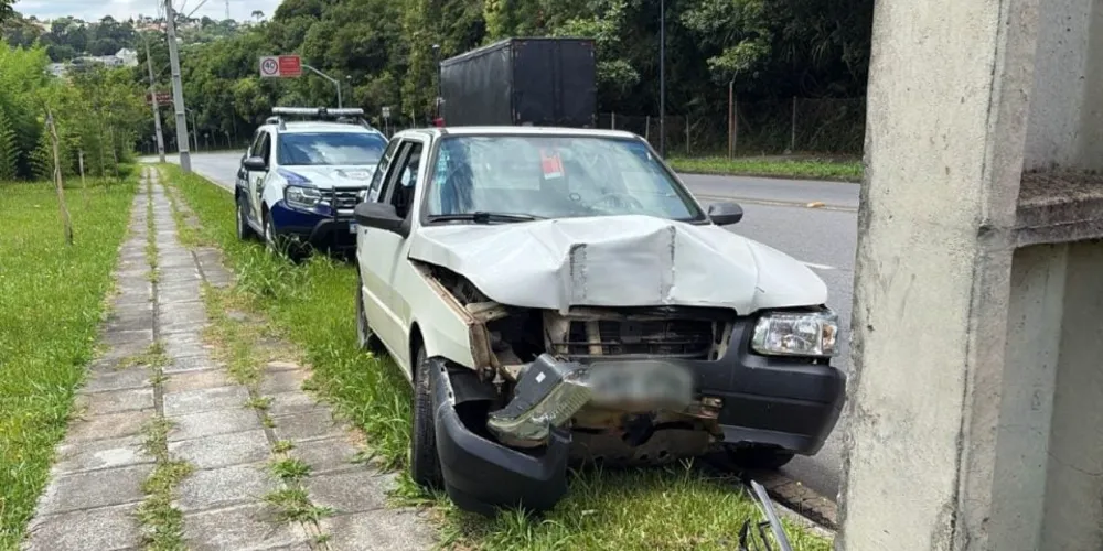 Homem disse aos guardas municipais, que atenderam à ocorrência, que sofreu um “apagão” momentos antes da batida