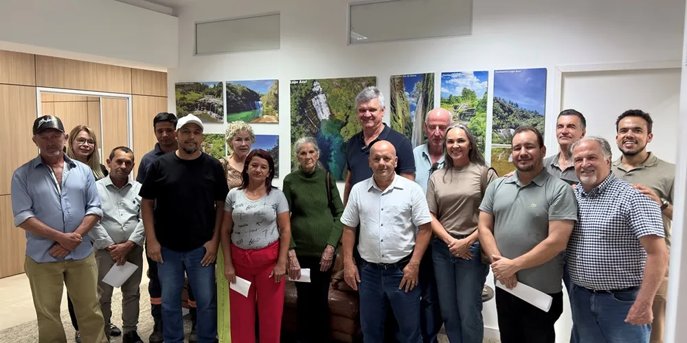 Os ganhadores foram recepcionados pelo prefeito Juca Sloboda e secretários municipais