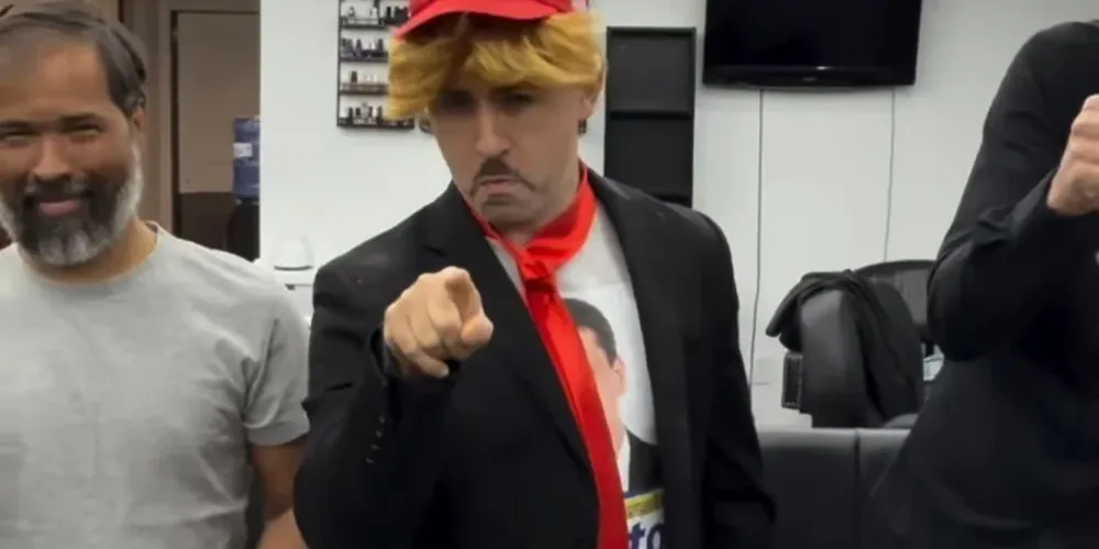 O influenciador está detido em Delaney Hall, um centro de detenção de imigrantes localizado em Nova Jersey.