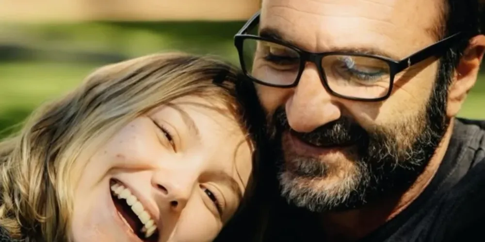 Isabel Veloso e seu pai, Joelson Veloso