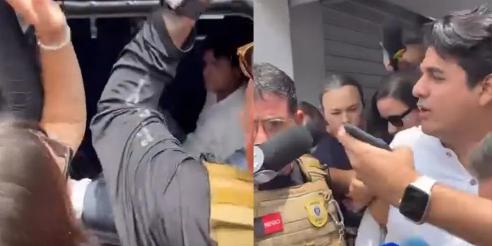 João Lima se apresentou à Polícia Civil após ter a prisão preventiva decretada pela Justiça