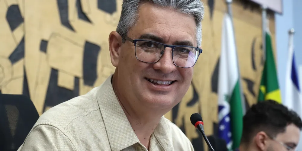 O presidente do Legislativo de Ponta Grossa, vereador Julio Küller (MDB)