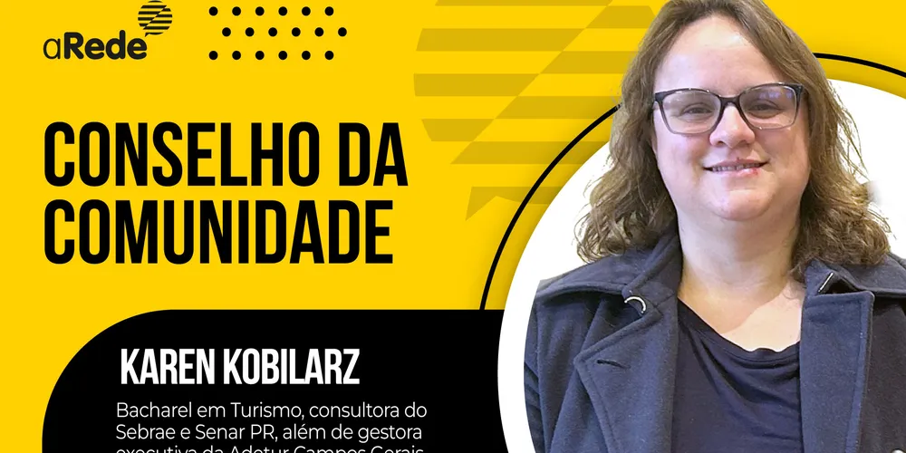Karen Kobilarz é conselheira de Turismo