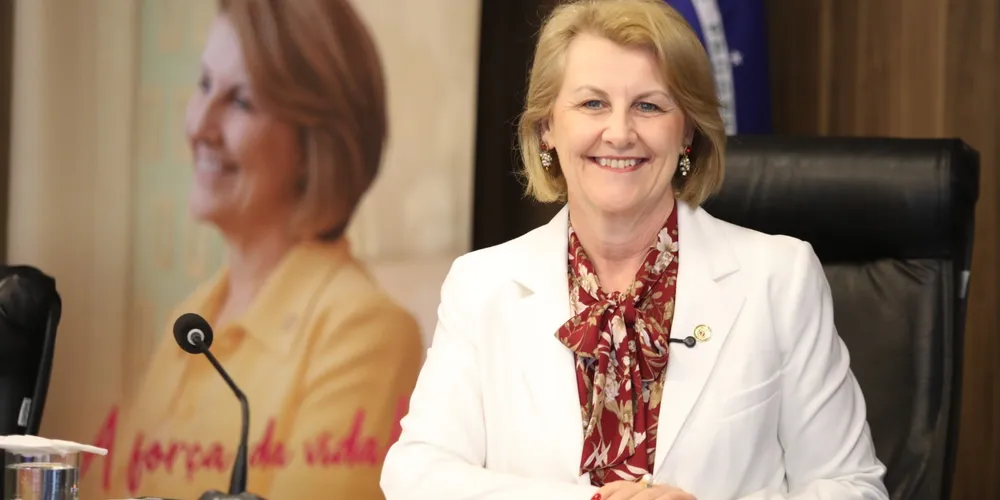 A deputada Márcia Huçulak