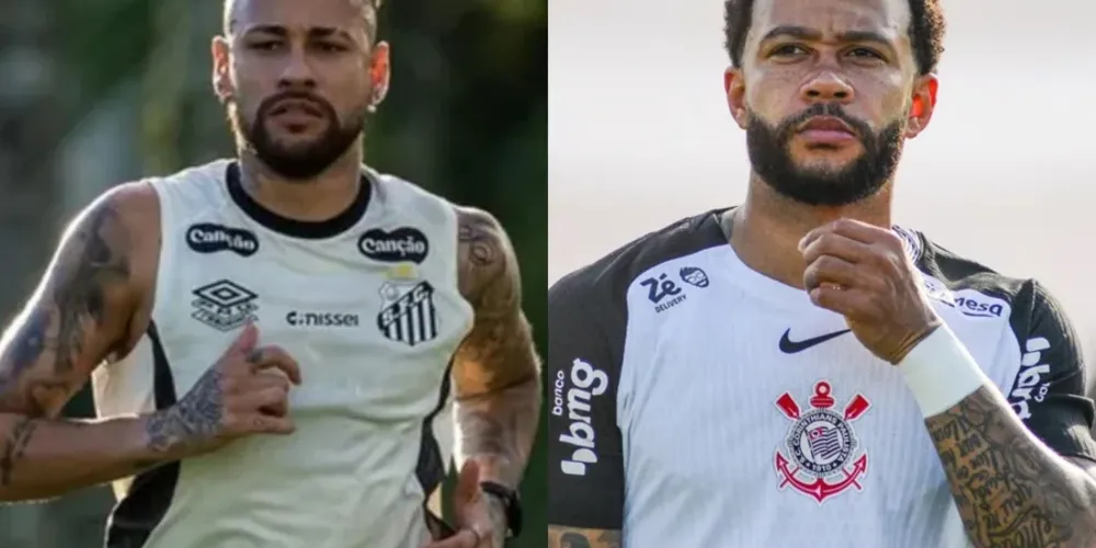 Neymar Jr. e Memphis Depay devem ser titulares em ambos os jogos