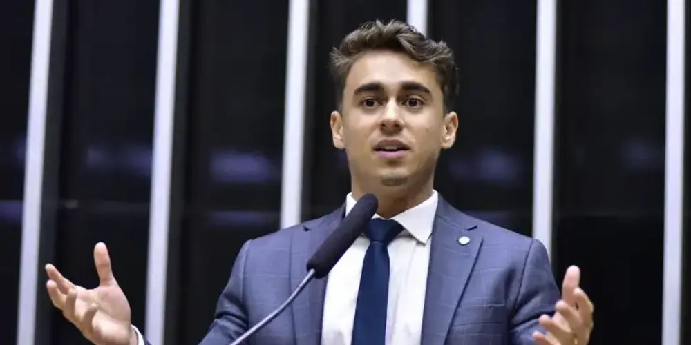 O deputado federal Nikolas Ferreira (PL)