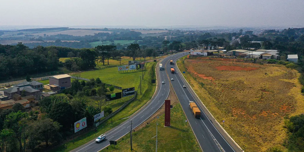 A concessionária Motiva Paraná é responsável pelo projeto do novo contorno rodoviário de Ponta Grossa