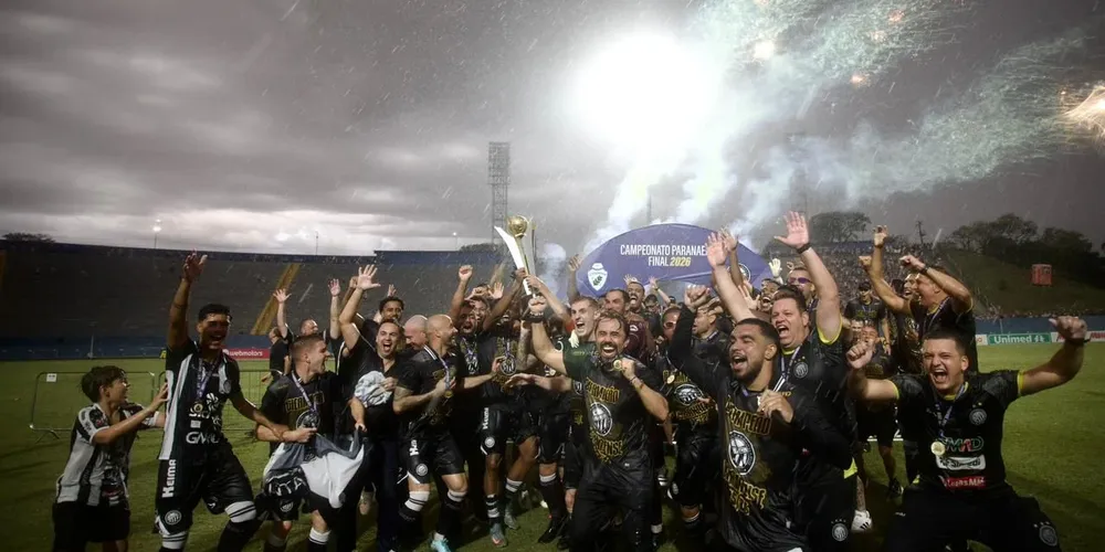 O Operário Ferroviário já venceu o Campeonato Paranaense 2026 nesse sábado (7)