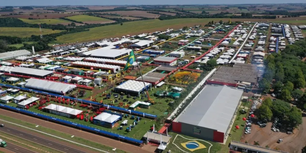 O Show Rural é aberto ao público, sem cobrança de ingresso ou estacionamento