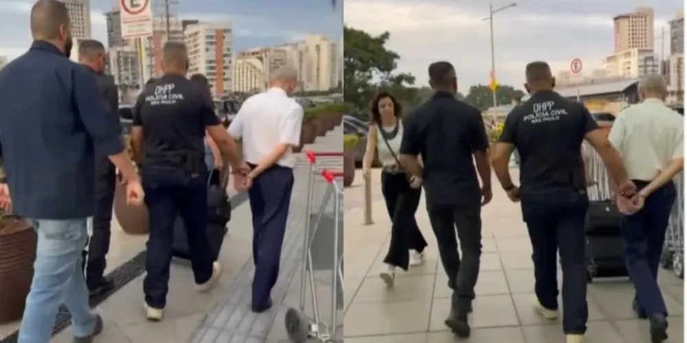 Sérgio Antônio Lopes, de 60 anos, piloto da Latam, foi preso dentro do aeroporto de Congonhas