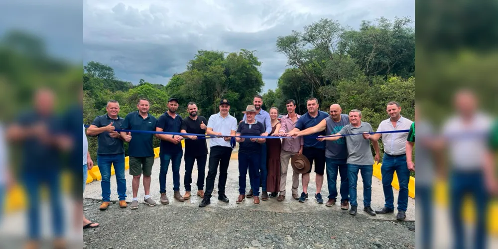 A inauguração contou com a presença do prefeito Adelmo Luiz Klosowski, do vice-prefeito Juarez Nelson Antonio, do secretário de Estado Sandro Alex