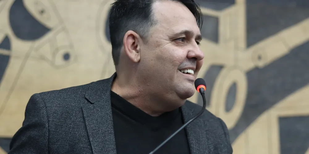 O vereador Professor Careca (PV)