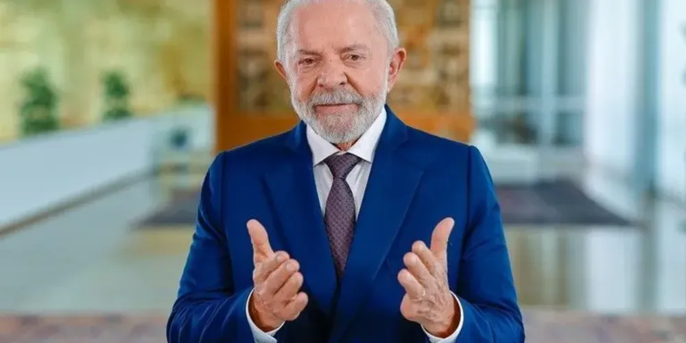 O presidente Luiz Inácio Lula da Silva (PT)