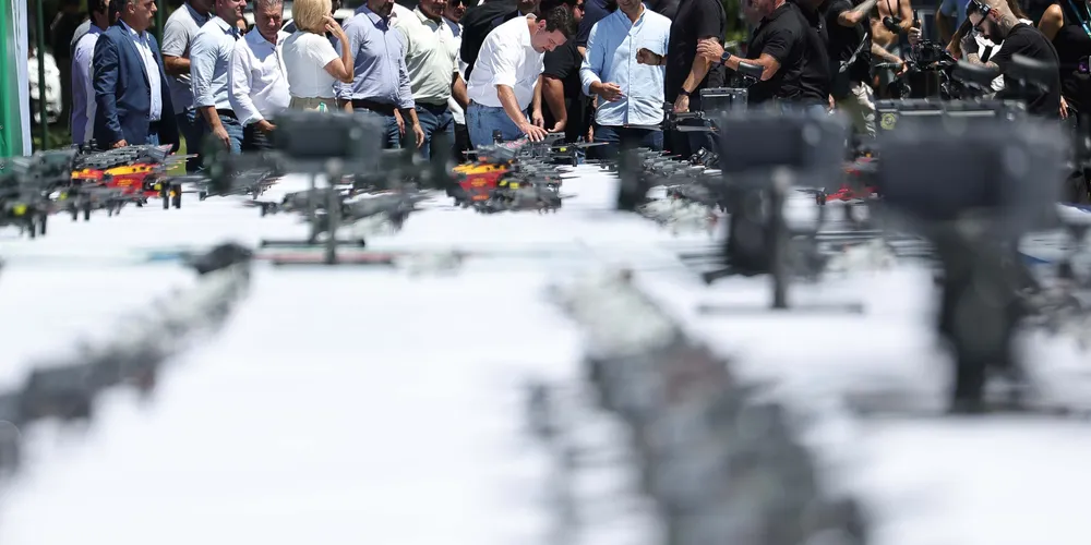 Forças de segurança do Paraná passam a contar com 298 equipamentos em operação