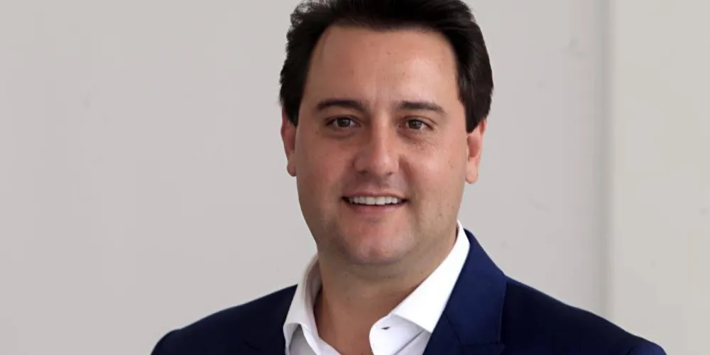 O governador do Paraná, Ratinho Junior (PSD)