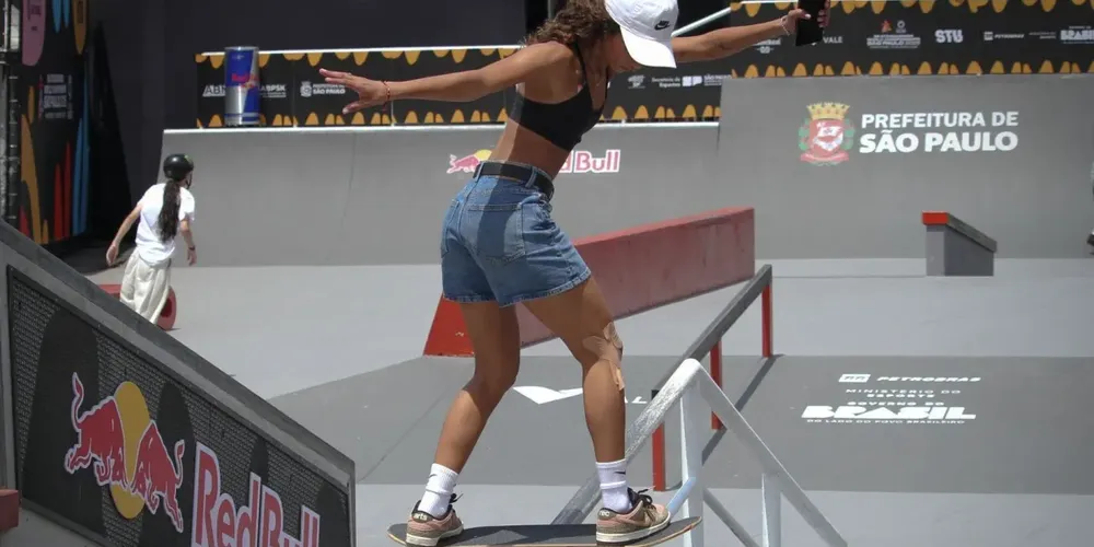 Amedalhista olímpica demonstrou controle e qualidade técnica durante sua apresentação na fase classificatória,