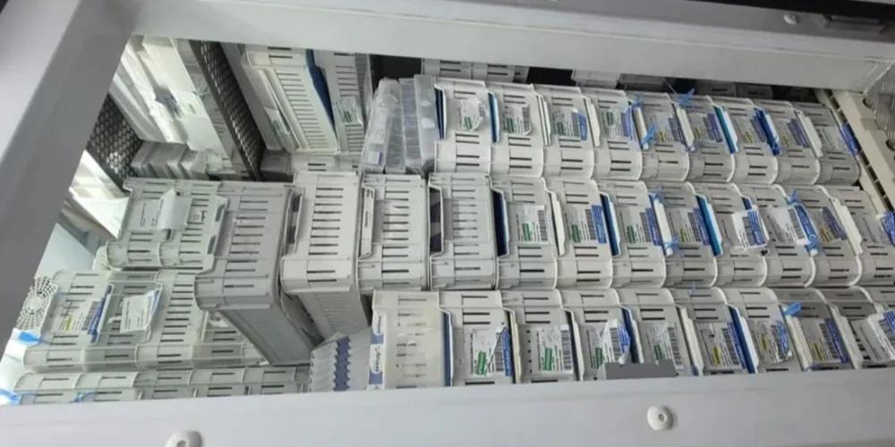 Mercadoria apreendida pela Polícia Civil