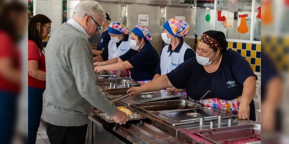 Horário de atendimento do Restaurante Popular é das 11h às 13h30