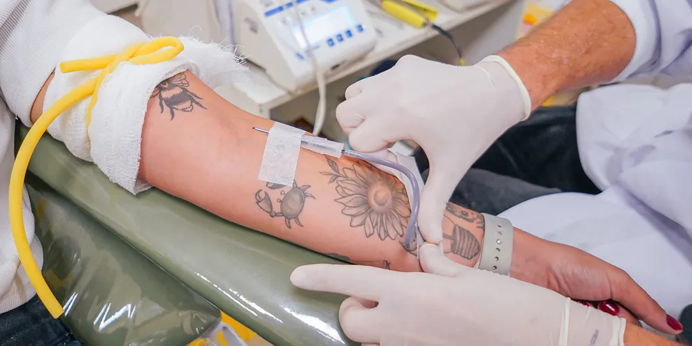 Uma bolsa de sangue pode salvar até quatro vidas