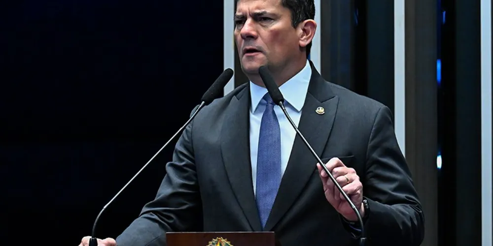 O senador Segio Moro (União Brasil)
