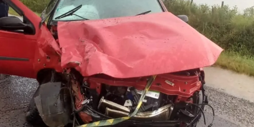 Acidente vitimou o passageiro da Strada