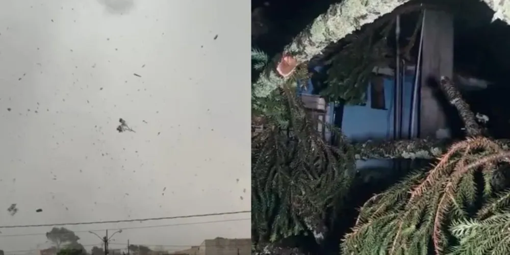 O fenômeno foi confirmado pelo Sistema de Tecnologia e Monitoramento Ambiental do Paraná (Simepar)