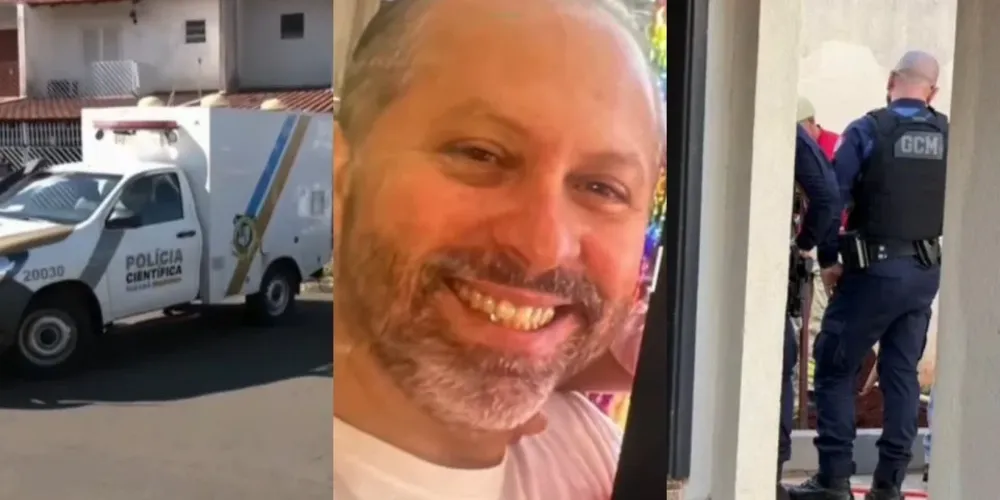 O vendedor Cassio Aparecido Lopez Aranda, de 46 anos, foi encontrado enterrado em uma cova rasa no quintal de uma casa