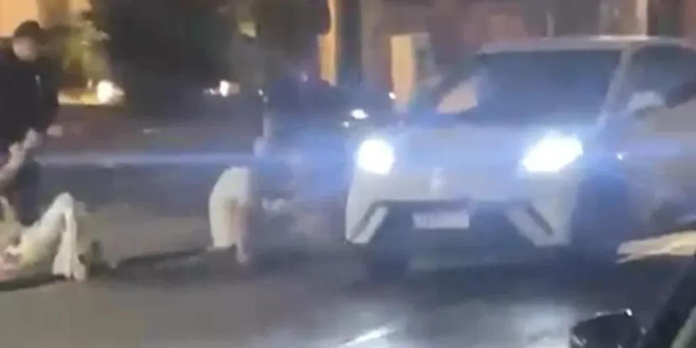 A Polícia Militar conseguiu identificar o automóvel e prendeu o jovem pouco depois