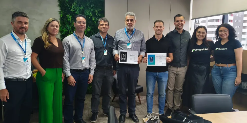 Certificação NDT Nível 1, concedida pela Caixa Econômica Federal