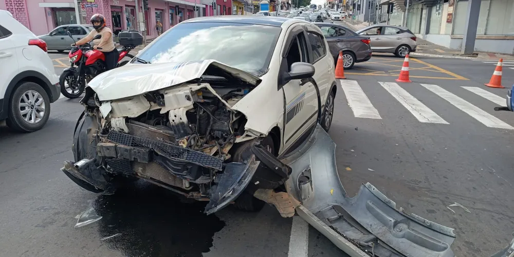 A via precisou ser sinalizada