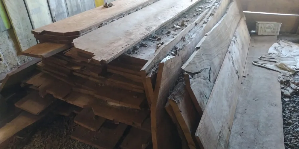 Responsável foi multado e material apreendido