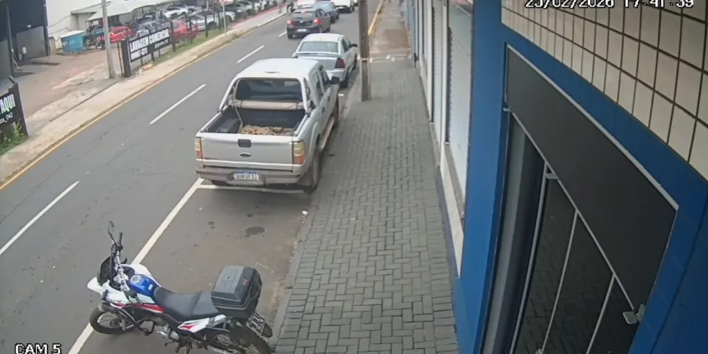 A ocorrência aconteceu na rua Francisco Otaviano