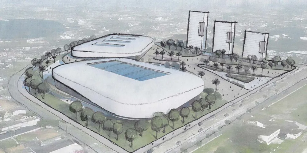 Projeto de como deve ficar o centro de eventos