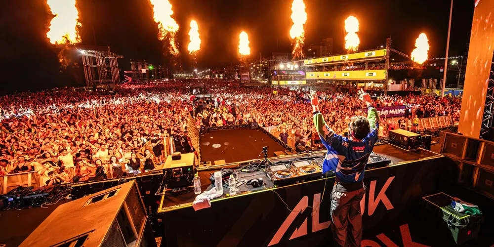 A abertura em Matinhos em 2026 ficou com o DJ Alok