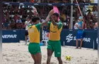 Brasileiros vencem argentinos em desafio de Futevôlei no Verão Maior Paraná