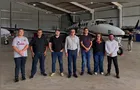 Irani Barros visita Aeroclube de Ponta Grossa para avaliar implantação em Arapoti