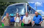 Prefeitura de Mallet recebe novo ônibus para transporte de pacientes
