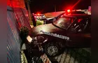 Motorista embriagado bate em muro e é preso pela Guarda no Cará-Cará em PG