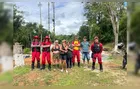 Bombeiros resgatam três idosas perdidas em área de mata no litoral do Paraná