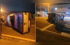 Colisão seguida de capotamento deixa dois feridos no Boa Vista, em PG