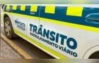 Motorista de carreta é autuado após causar danos na rede elétrica e semáforos em PG