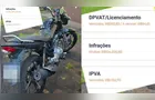 Com mais de R$ 150 mil em multas, moto é apreendida pela PM em Telêmaco Borba